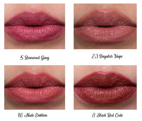 ysl tantouge matte lipstick swatch|ysl lip stain review.